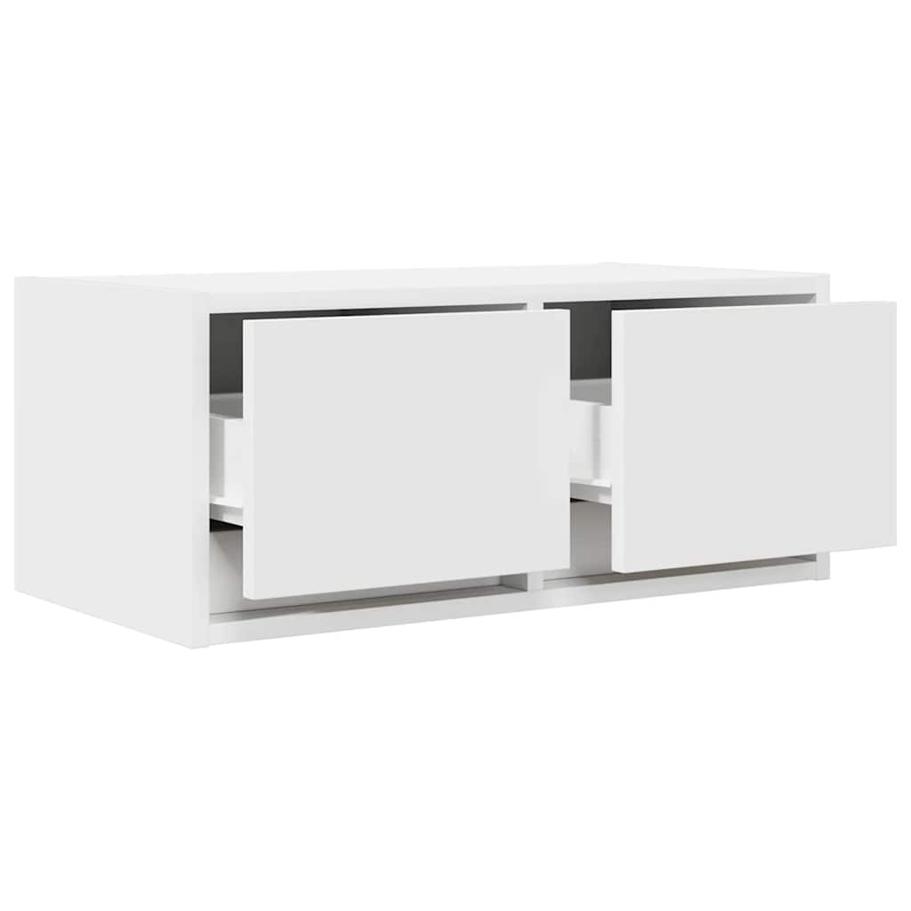 TV Cabinets 2 pcs White 60x31x25.5 cm Engineered Wood