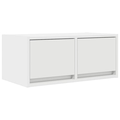 TV Cabinets 2 pcs White 60x31x25.5 cm Engineered Wood