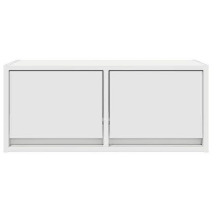 TV Cabinets 2 pcs White 60x31x25.5 cm Engineered Wood