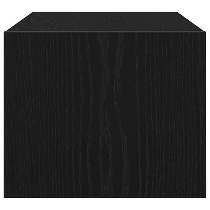 TV Cabinets 2 pcs Black Oak 60x31x25.5 cm Engineered Wood