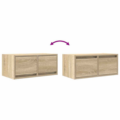 TV Cabinet Sonoma Oak 60x31x25.5 cm Engineered Wood