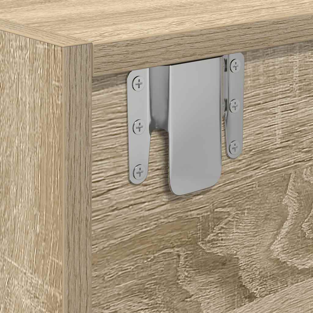 TV Cabinet Sonoma Oak 60x31x25.5 cm Engineered Wood
