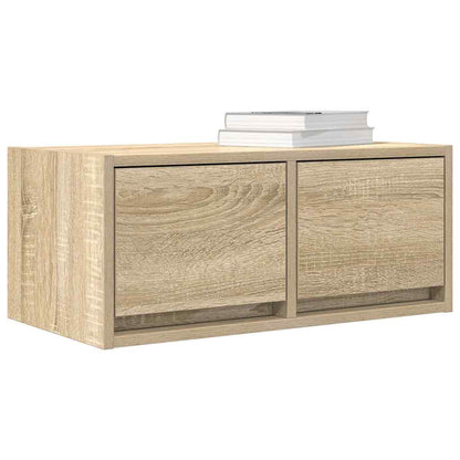 TV Cabinets 2 pcs Sonoma Oak 60x31x25.5 cm Engineered Wood