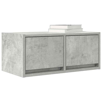 TV Cabinet Concrete Grey 60x31x25.5 cm Engineered Wood