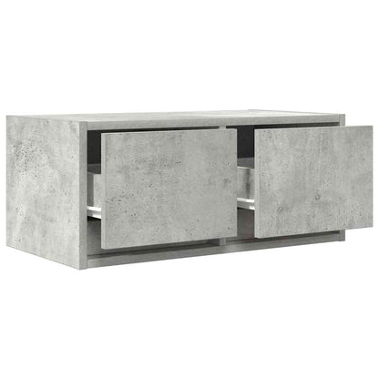 TV Cabinet Concrete Grey 60x31x25.5 cm Engineered Wood