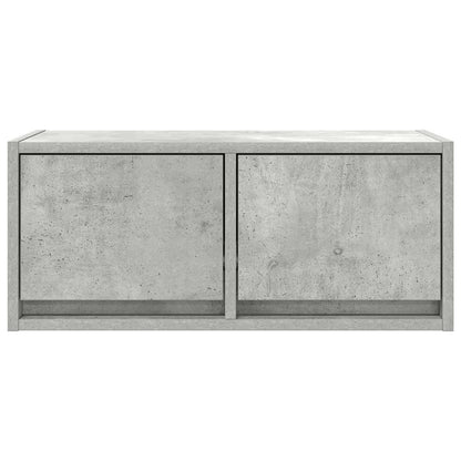 TV Cabinet Concrete Grey 60x31x25.5 cm Engineered Wood