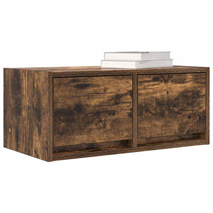 TV Cabinet Smoked Oak 60x31x25.5 cm Engineered Wood