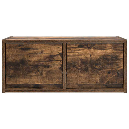 TV Cabinet Smoked Oak 60x31x25.5 cm Engineered Wood