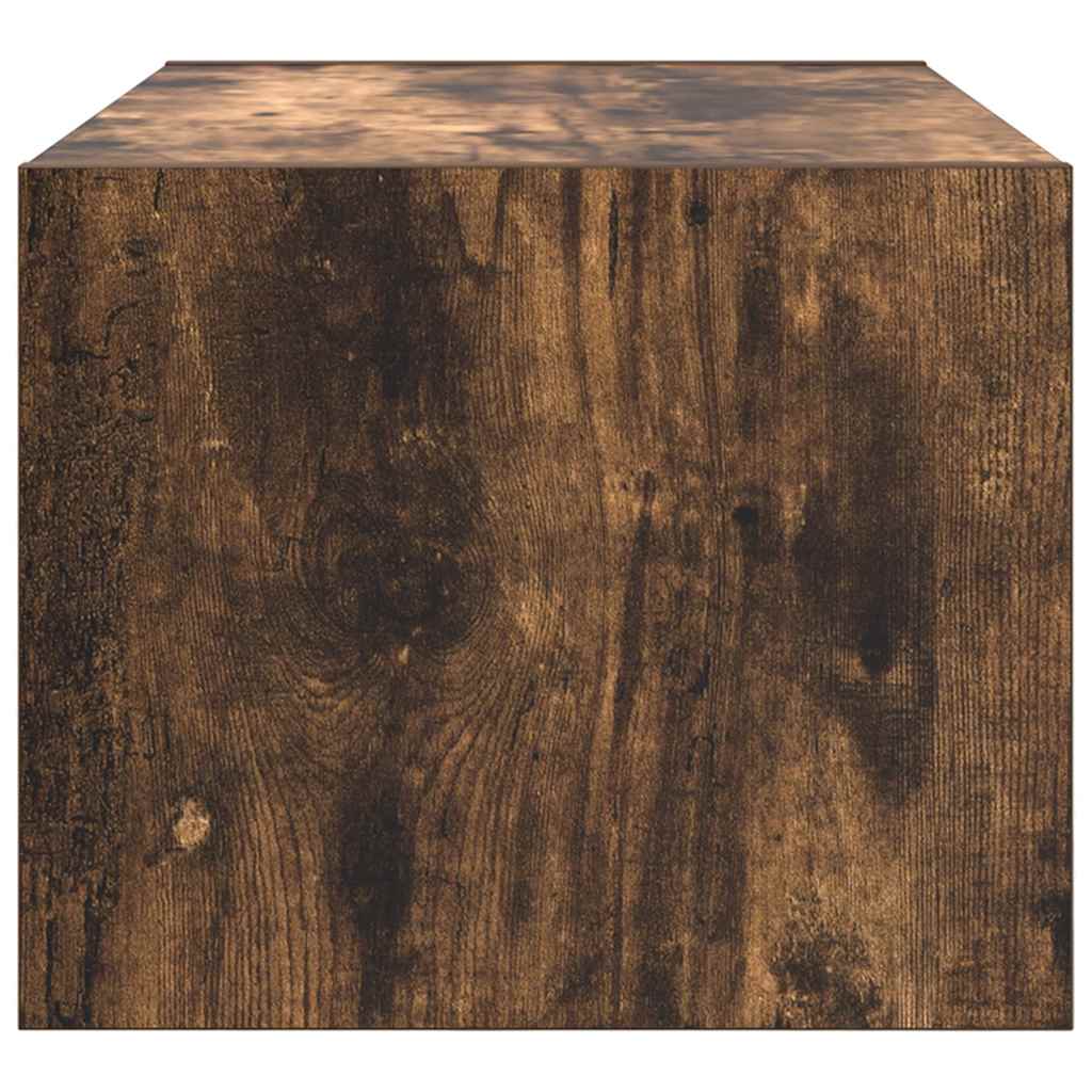 TV Cabinet Smoked Oak 60x31x25.5 cm Engineered Wood