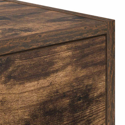 TV Cabinets 2 pcs Smoked Oak 60x31x25.5 cm Engineered Wood