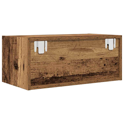 TV Cabinet Old Wood 60x31x25.5 cm Engineered Wood