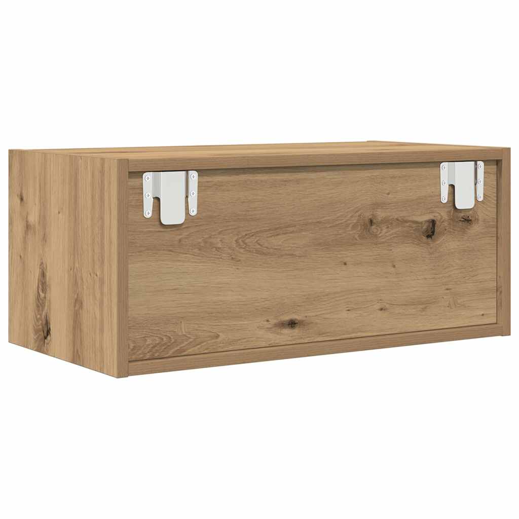 TV Cabinet Artisan Oak 60x31x25.5 cm Engineered Wood
