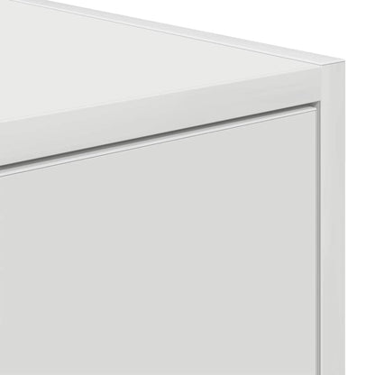 TV Cabinet White 80x31x25.5 cm Engineered Wood