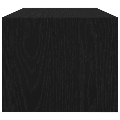 TV Cabinets 2 pcs Black Oak 80x31x25.5 cm Engineered Wood