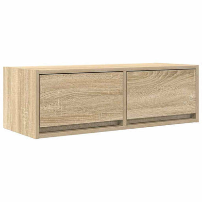 TV Cabinet Sonoma Oak 80x31x25.5 cm Engineered Wood