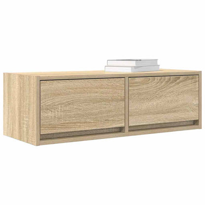 TV Cabinet Sonoma Oak 80x31x25.5 cm Engineered Wood