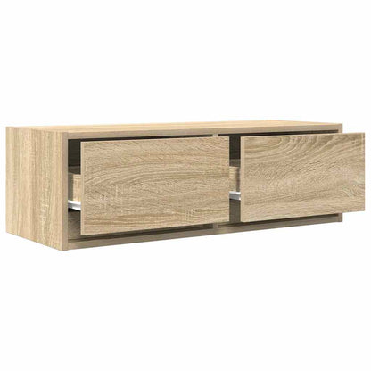TV Cabinet Sonoma Oak 80x31x25.5 cm Engineered Wood