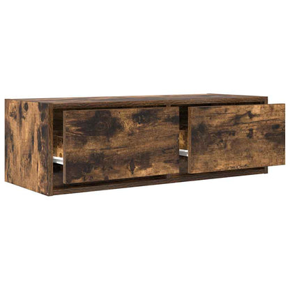 TV Cabinets 2 pcs Smoked Oak 80x31x25.5 cm Engineered Wood