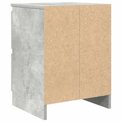 TV Cabinet Concrete Grey 40x35x54 cm Engineered Wood