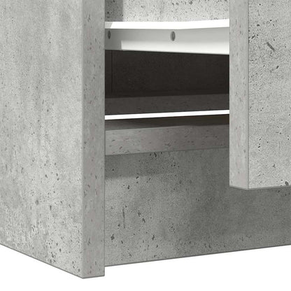 TV Cabinet Concrete Grey 40x35x54 cm Engineered Wood