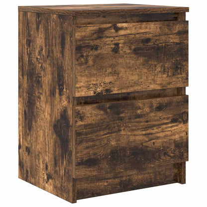 TV Cabinet Smoked Oak 40x35x54 cm Engineered Wood
