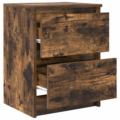 TV Cabinet Smoked Oak 40x35x54 cm Engineered Wood