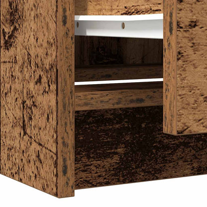 TV Cabinet Old Wood 40x35x54 cm Engineered Wood