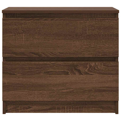TV Cabinet Brown Oak 60x35x54 cm Engineered Wood