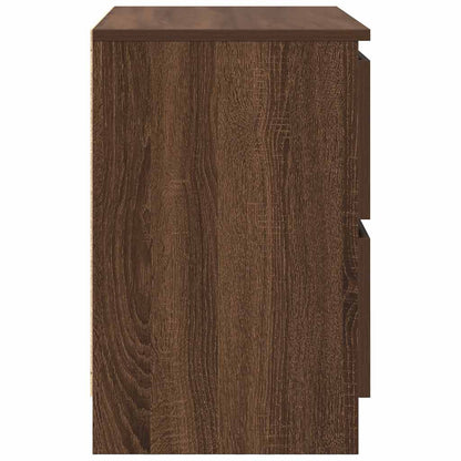 TV Cabinet Brown Oak 60x35x54 cm Engineered Wood