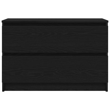 TV Cabinet Black 80x35x54 cm Engineered Wood