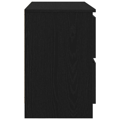 TV Cabinet Black 80x35x54 cm Engineered Wood