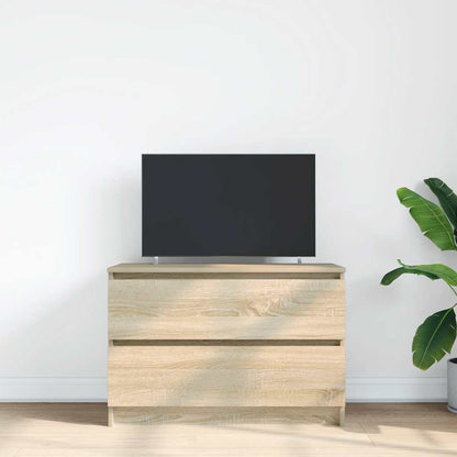 TV Cabinet Sonoma Oak 80x35x54 cm Engineered Wood