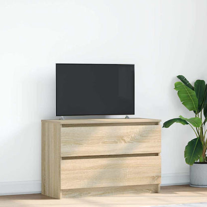 TV Cabinet Sonoma Oak 80x35x54 cm Engineered Wood