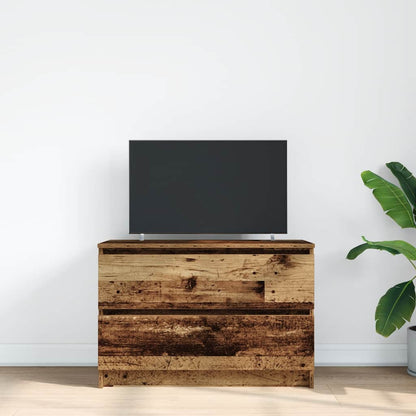TV Cabinet Old Wood 80x35x54 cm Engineered Wood