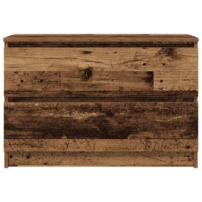 TV Cabinet Old Wood 80x35x54 cm Engineered Wood