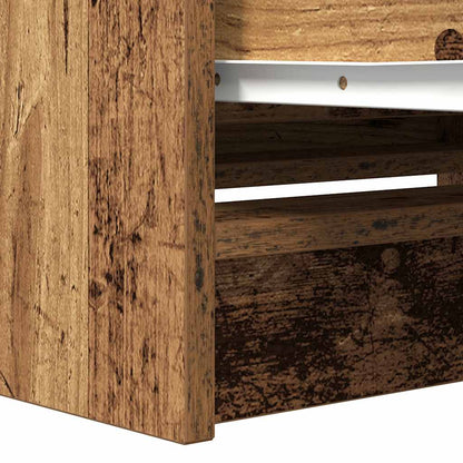 TV Cabinet Old Wood 80x35x54 cm Engineered Wood