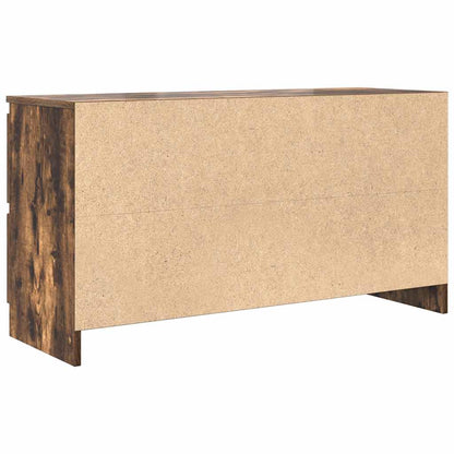 TV Cabinet Smoked Oak 100x35x54 cm Engineered Wood