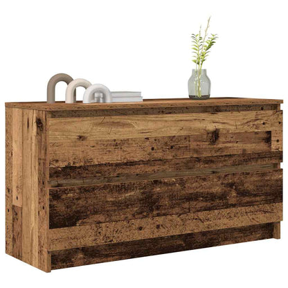TV Cabinet Old Wood 100x35x54 cm Engineered Wood