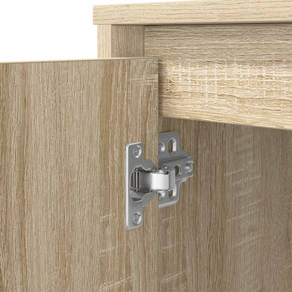 Stylish Sonoma Oak Desk, 120x42x76 cm, Engineered Wood