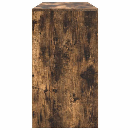 Elegant Smoked Oak Desk 120x42x76 cm - Durable Engineered Wood
