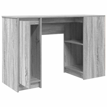 Grey Sonoma Engineered Wood Desk - 120x42x76 cm Modern Design