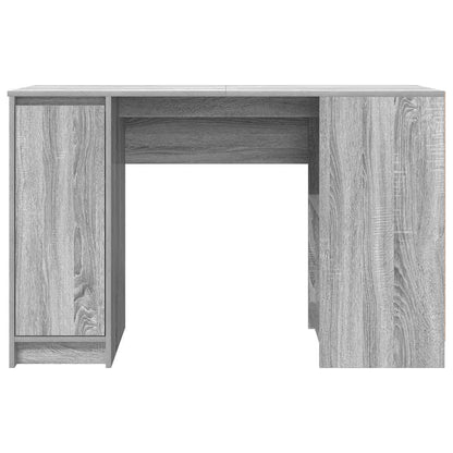 Grey Sonoma Engineered Wood Desk - 120x42x76 cm Modern Design