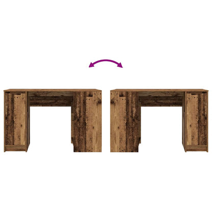 Vintage Style Desk, Old Wood 120x42x76 cm - Engineered Wood