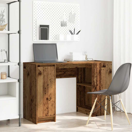 Vintage Style Desk, Old Wood 120x42x76 cm - Engineered Wood