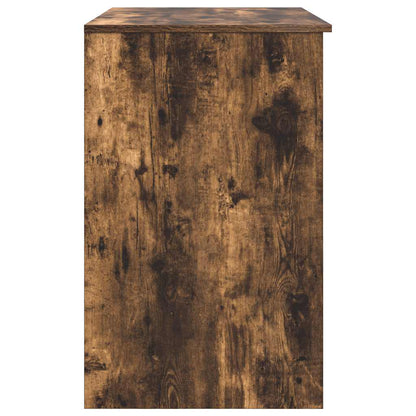 Smoked Oak Desk 86x49x76 cm - Stylish Engineered Wood Design