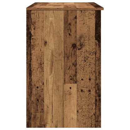 Vintage-Style Engineered Wood Desk, 86x49x76 cm, Classic Oak Finish