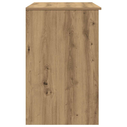 Oak Engineered Wood Desk - 86x49x76 cm | Desk Artisan Elegance