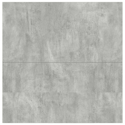 Coffee Table with Drawers Concrete Grey 100x100x40 cm