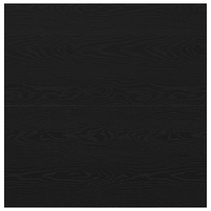 Coffee Table with Drawers Black Oak 70.5x70x40 cm