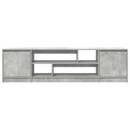 TV Cabinet Concrete Grey 188.5x41x50 cm Engineered Wood